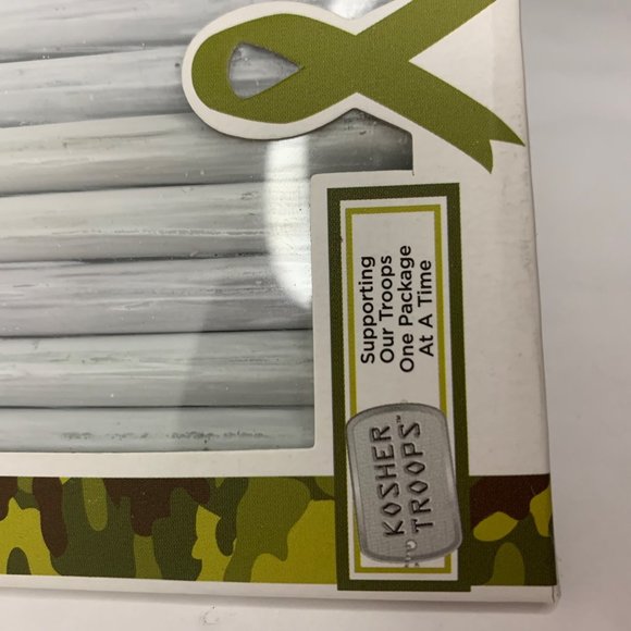 Rite Lite 45 Hanukkah Candles for a Cause Supporting Kosher Troops 5 Inches High - Picture 4 of 6